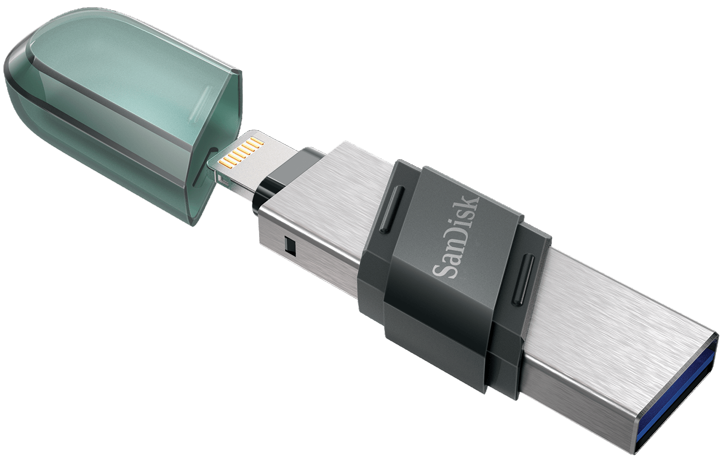 Vanjska memorija USB-A 3.1 / Lightning SanDisk iXpand Flip, 256Gb SDIX90N-256G-GN6NE