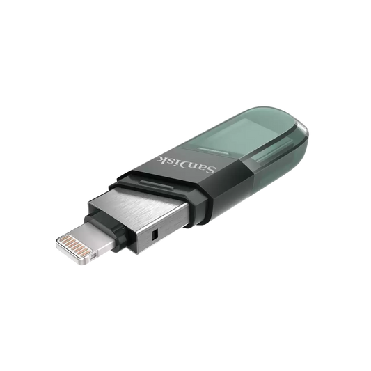Vanjska memorija USB-A 3.0 / Lightning SanDisk iXpand Flip, 128Gb SDIX90N-128G-GN6NE
