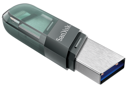Vanjska memorija USB-A 3.1 / Lightning SanDisk iXpand Flip, 256Gb SDIX90N-256G-GN6NE