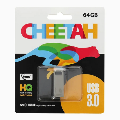 Vanjska memorija USB-A 3.0 Imro Cheetah, 64Gb