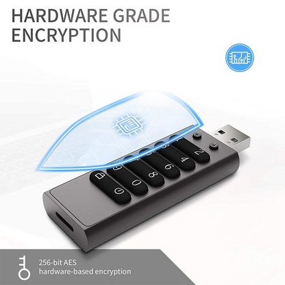 Vanjska memorija USB-A 3.0 OEM XC002 KeySecure, 64Gb