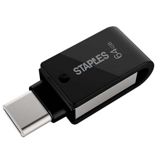 Vanjska memorija USB-A 3.1 / USB-C Staples K23, 64Gb EKMMD64GK233CST