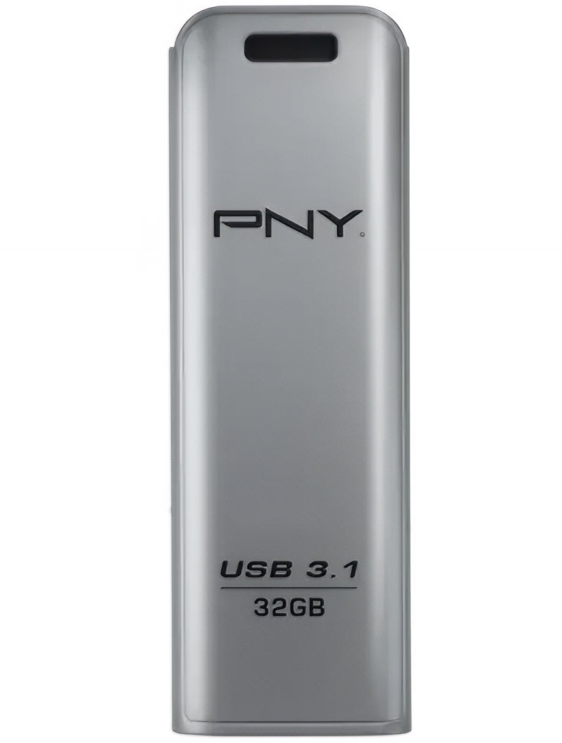 Vanjska memorija USB-A 3.1 PNY Elite Steel, 32Gb FD32GESTEEL31G-EF
