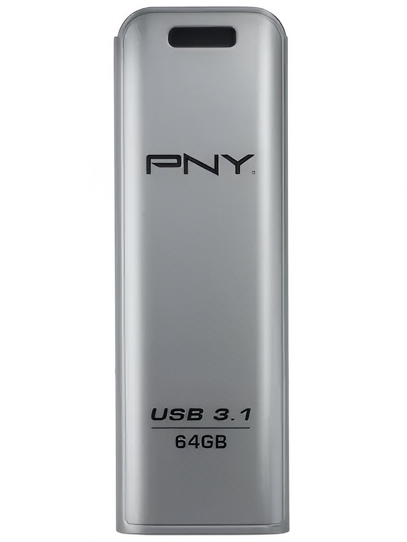 Vanjska memorija USB-A 3.1 PNY Elite Steel, 64Gb FFD64GESTEEL31G-EF