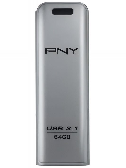 Vanjska memorija USB-A 3.1 PNY Elite Steel, 64Gb FFD64GESTEEL31G-EF