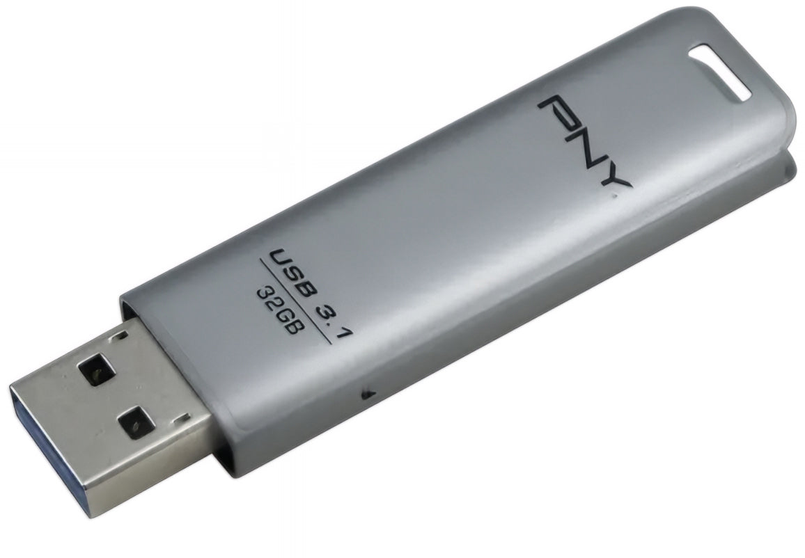 Vanjska memorija USB-A 3.1 PNY Elite Steel, 32Gb FD32GESTEEL31G-EF