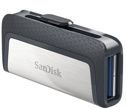 Vanjska memorija USB-A 3.1 / USB-C SanDisk Ultra Dual, 128Gb SDDDC2-128G-G46