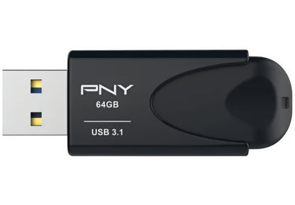 Vanjska memorija USB-A 3.1 PNY Attache 4, 64Gb FD64GATT431KK-EF
