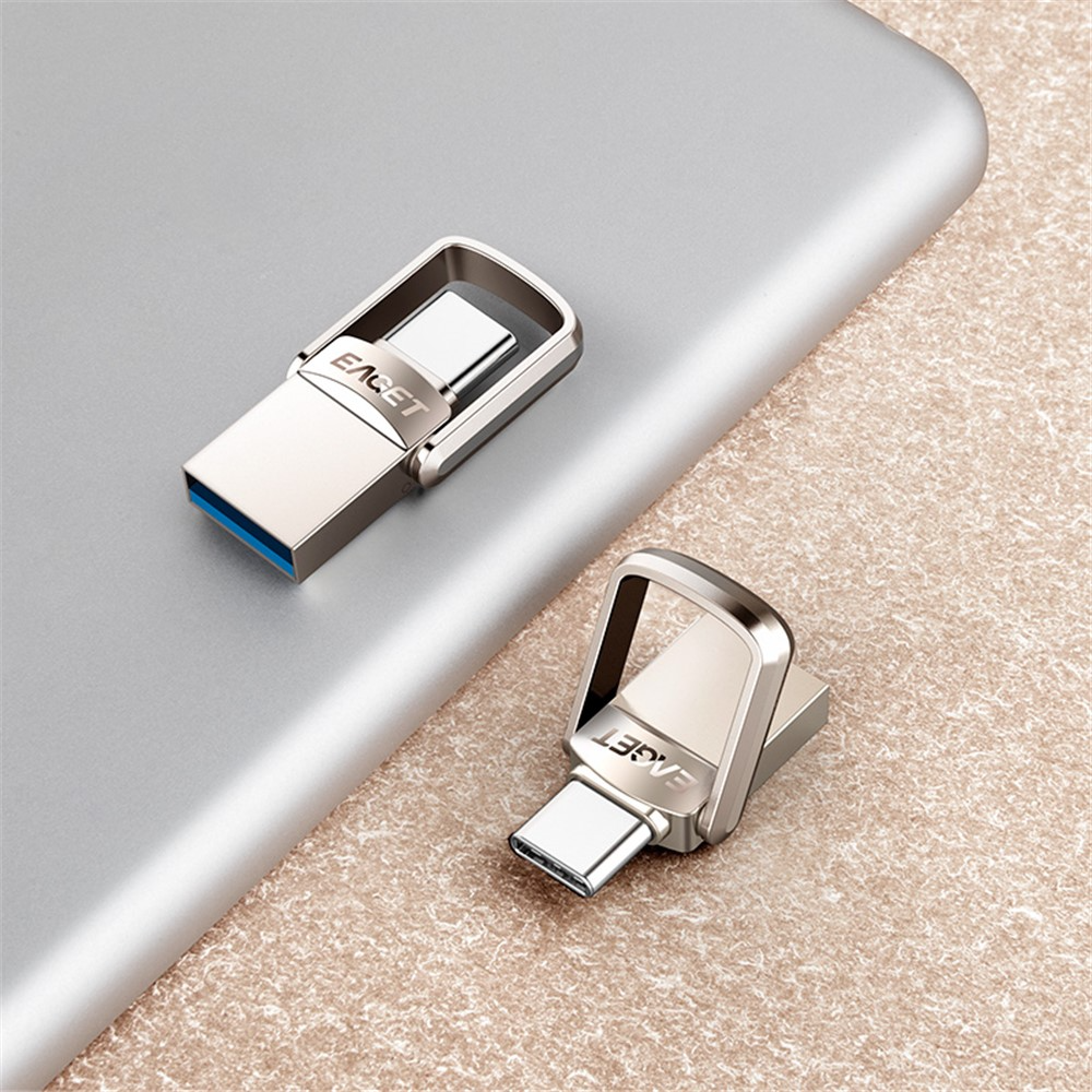 Vanjska memorija USB-A 3.1 / USB-C Eaget CU20, 64Gb
