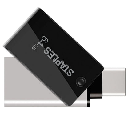 Vanjska memorija USB-A 3.1 / USB-C Staples K23, 64Gb EKMMD64GK233CST