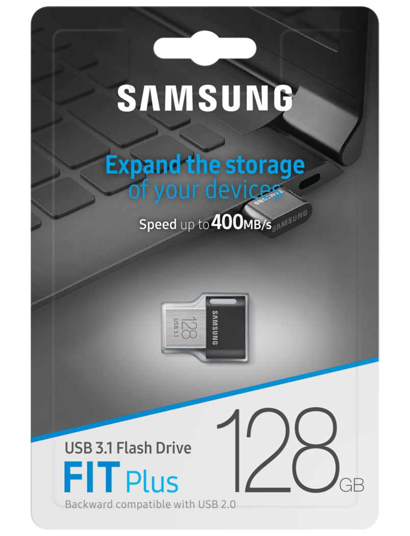 Vanjska memorija USB-A 3.1 Samsung FIT Plus, 128Gb MUF-128AB/APC