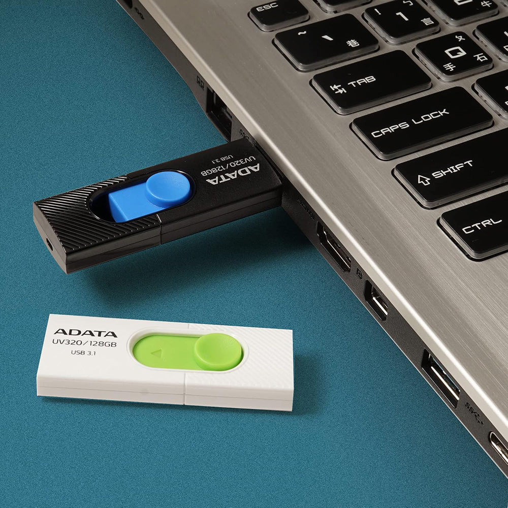 Vanjska USB-A 3.1 memorija Adata UV320, 32 GB AUV320-32G-RBKBL