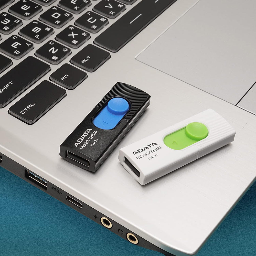 Vanjska USB-A 3.1 memorija Adata UV320, 32 GB AUV320-32G-RBKBL