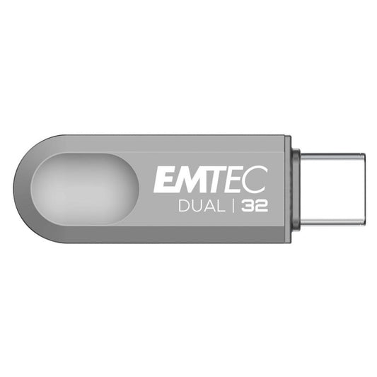 Vanjska memorija USB-A 3.2 / USB-C Emtec D280 Dual, 32Gb ECMMD32GD28
