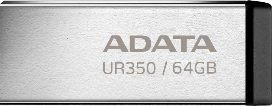 Vanjska memorija USB-A 3.2 Adata UR350, 64Gb UR350-64G-RSR/BK