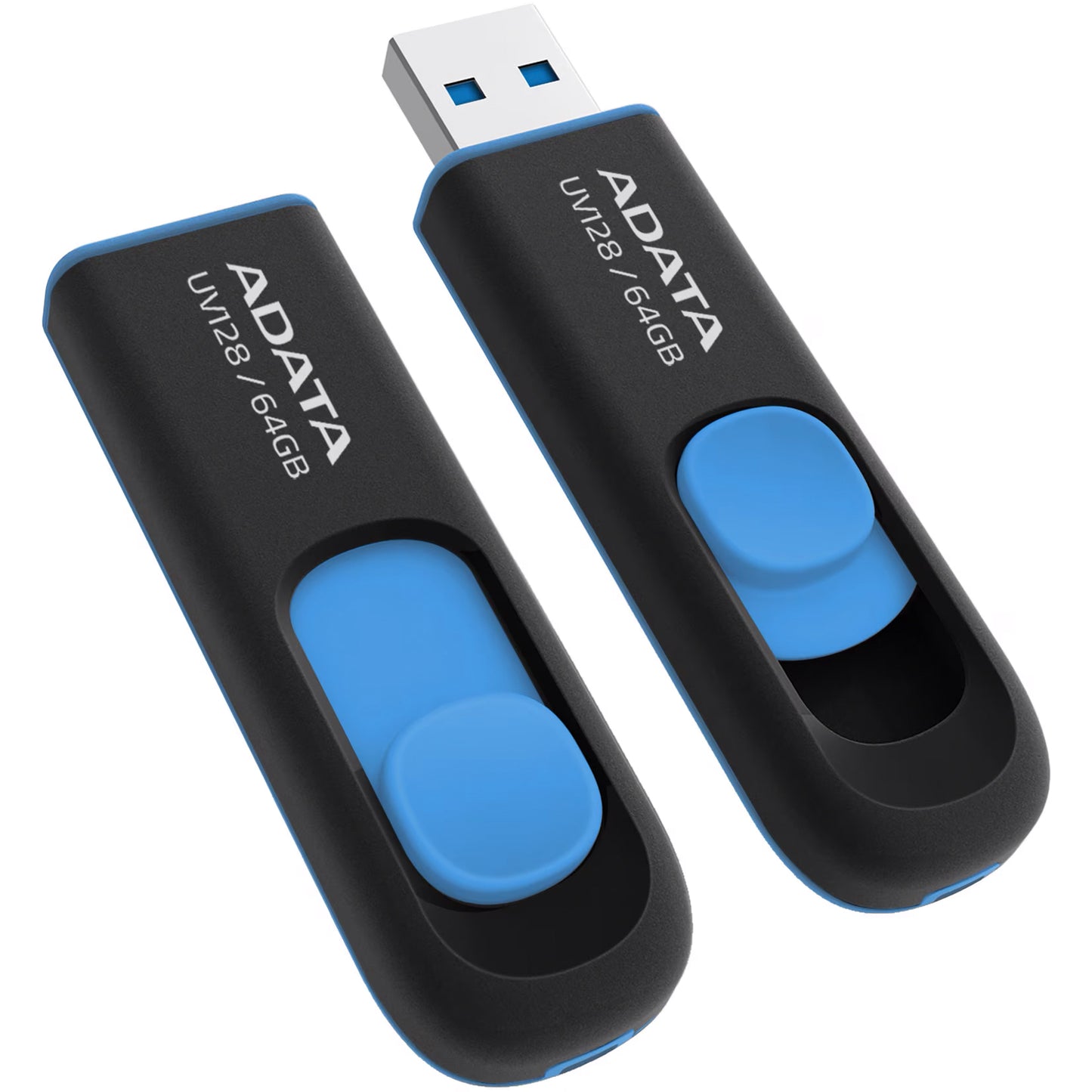 Vanjska memorija USB-A 3.2 Adata UV128, 64Gb AUV128-64G-RBE