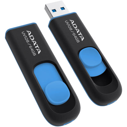 Vanjska memorija USB-A 3.2 Adata UV128, 64Gb AUV128-64G-RBE