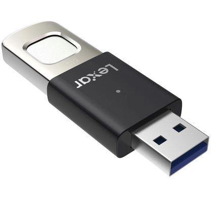 Vanjska memorija USB-A 3.2 Lexar JumpDrive Fingerprint F35 Pro, 64Gb
