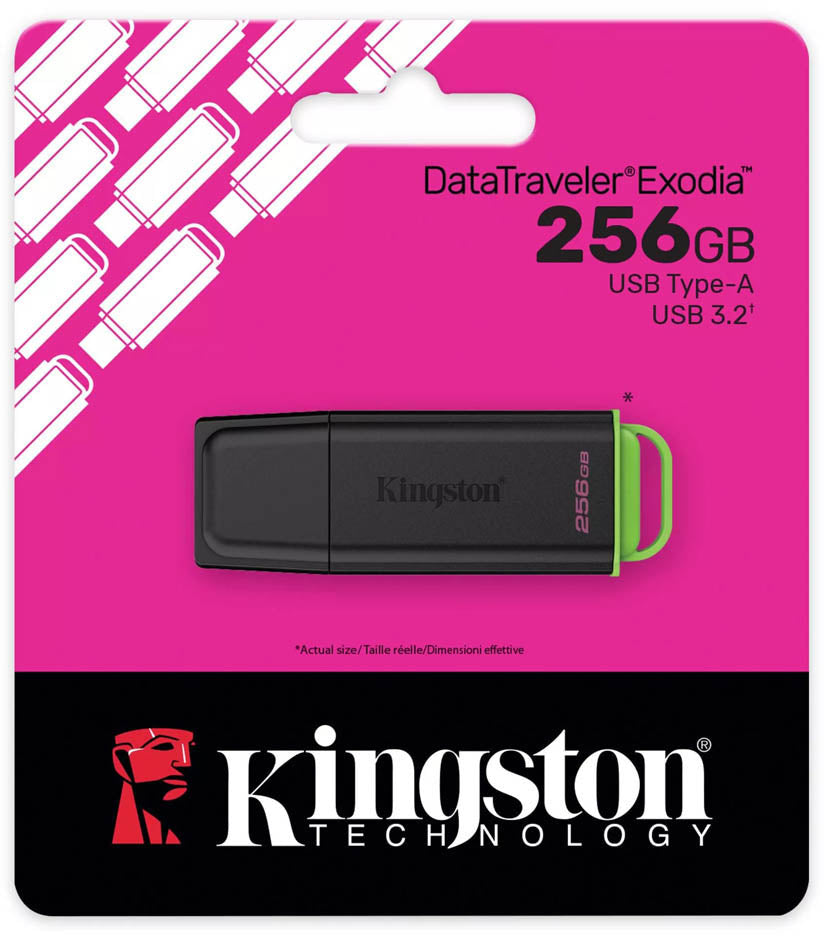 Vanjska memorija USB-A 3.2 Kingston DT Exodia, 256Gb DTXG2/256GB
