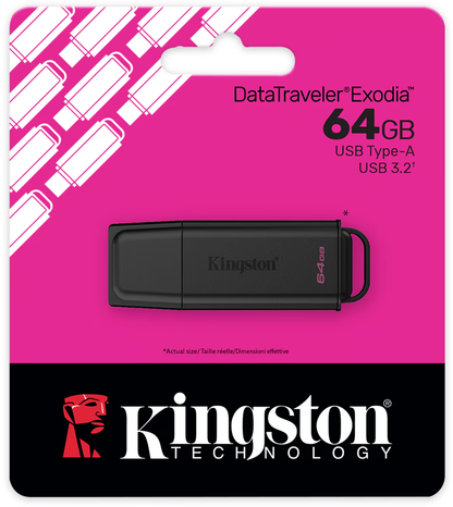 Vanjska memorija USB-A 3.2 Kingston DT Exodia, 64Gb DTXG2/64GB