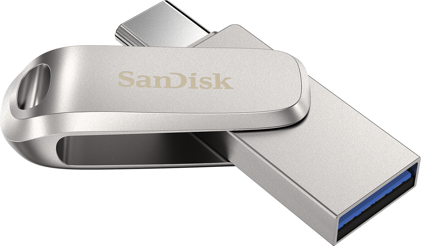 Vanjska memorija USB-A 3.2 / USB-C SanDisk Ultra Luxe Dual Drive, 256Gb SDDDC4-256G-G46