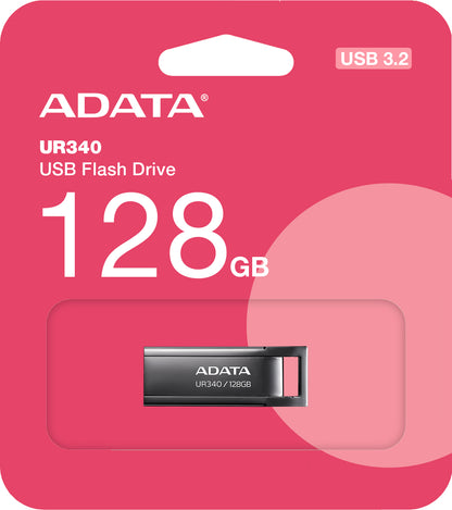 Vanjska memorija USB-A 3.2 Adata UR340, 128Gb AROY-UR340-128GBK