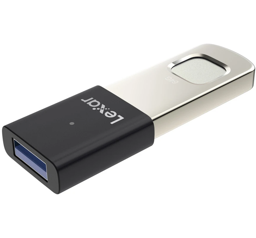 Vanjska memorija USB-A 3.2 Lexar JumpDrive Fingerprint F35 Pro, 64Gb