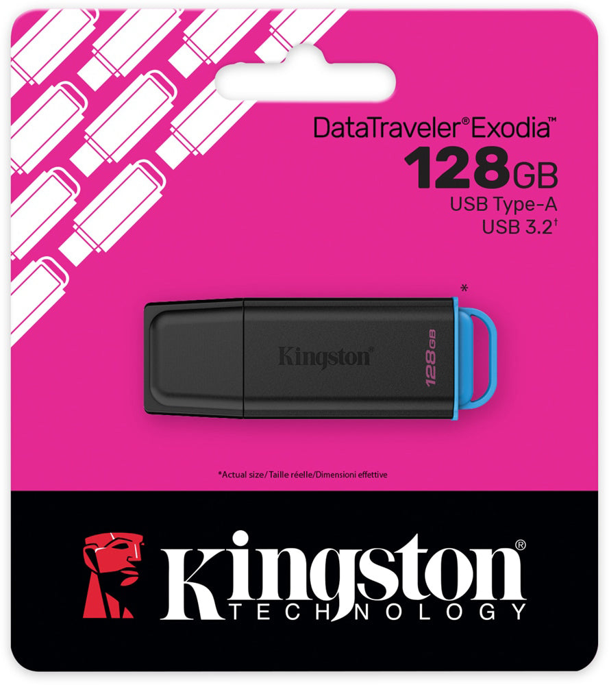 Vanjska memorija USB-A 3.2 Kingston DT Exodia, 128Gb DTXG2/128GB
