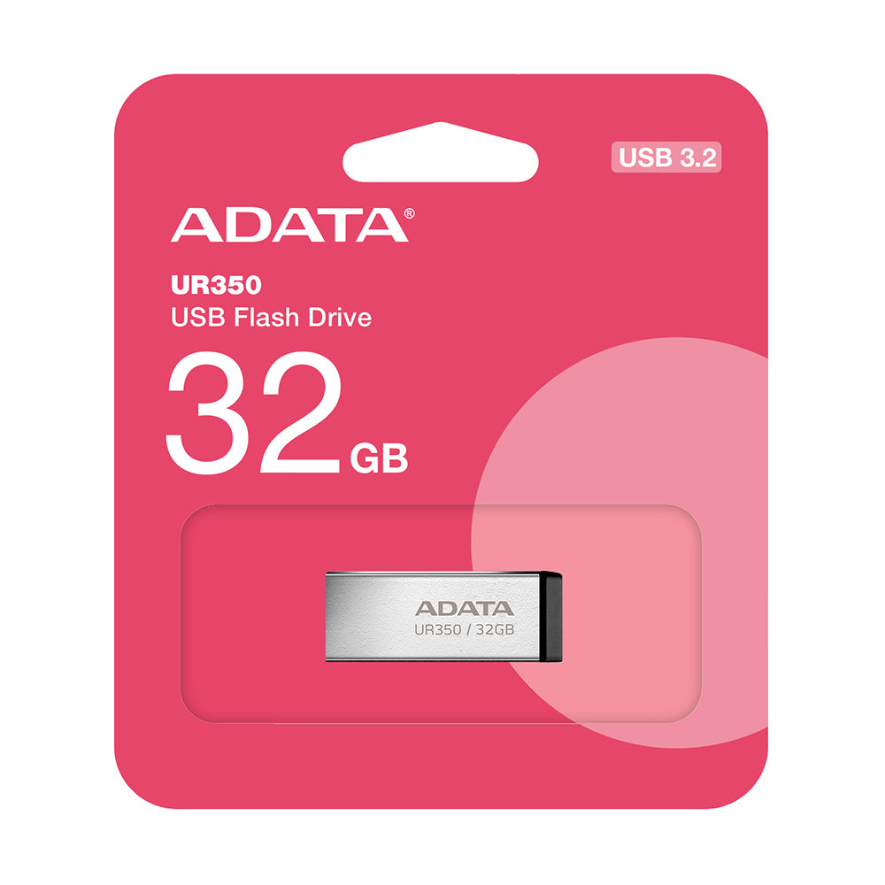 Vanjska memorija USB-A 3.2 Adata UR350, 32 GB UR350-32G-RSR/BK