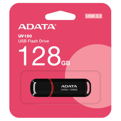 Vanjska USB-A 3.2 memorija Adata UV150, 128 GB AUV150-128G-RBK