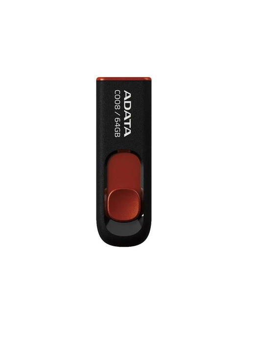 Vanjska memorija USB-A Adata C008, 64Gb AC008-64G-RKD