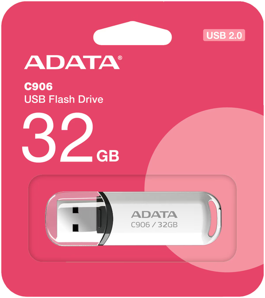 Vanjska memorija USB-A Adata C906, 32Gb AC906-32G-RWH