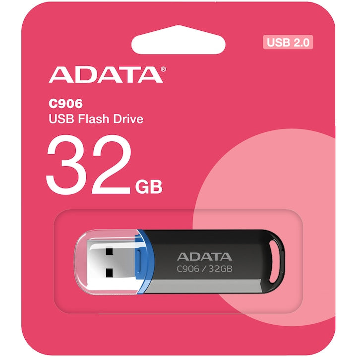 Vanjska memorija USB-A Adata C906, 32Gb AC906-32G-RBK