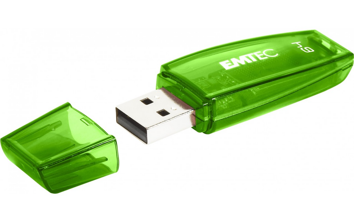 Vanjska memorija USB-A Emtec C410 Color Mix, 64Gb ECMMD64G2C4