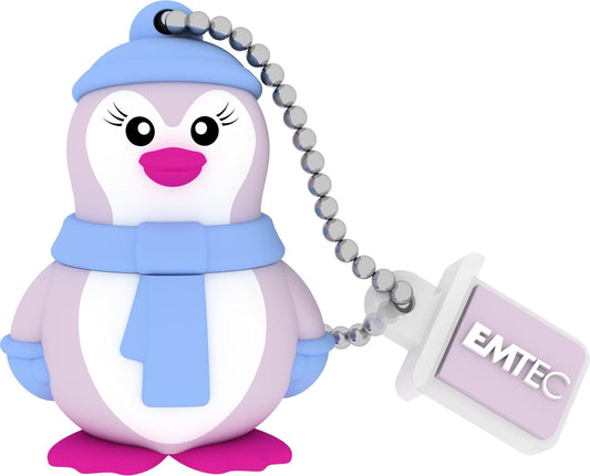 Vanjska memorija USB-A Emtec M336 Miss Penguin, 16Gb ECMMD16GM336