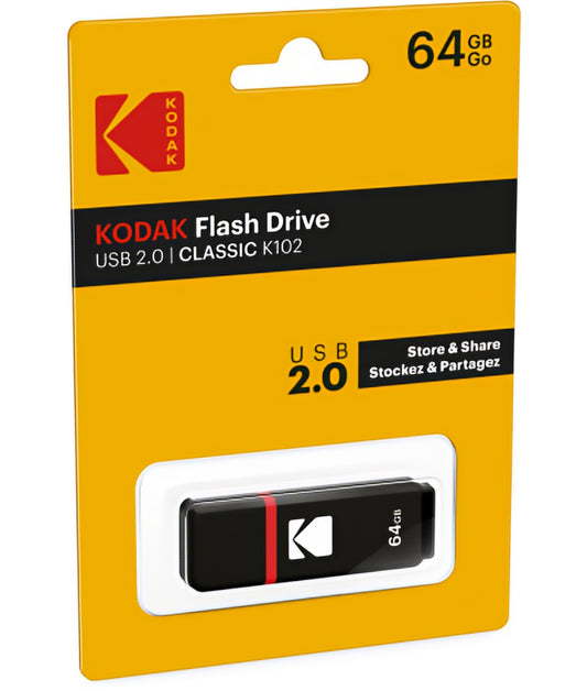 Vanjska memorija USB-A Kodak K102, 64Gb EKMMD64GK102