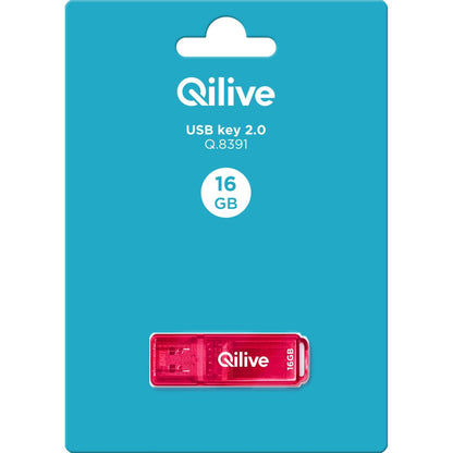 Vanjska memorija USB-A Qilive Q.8391, 16Gb EKMMD16GK102QL