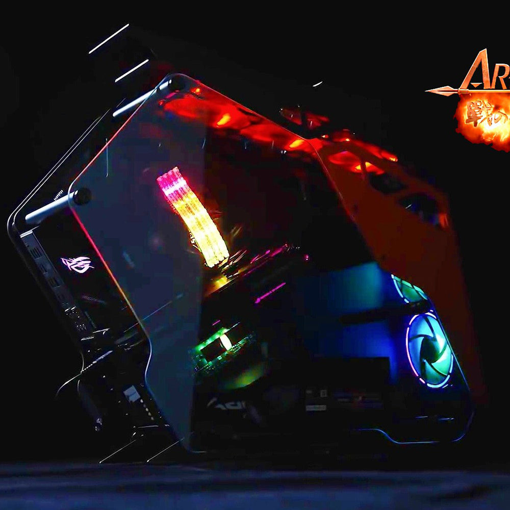 Memorija RAM Dato Ares Armor, DDR4, RGB, 8GB, 3600Mhz, CL18, Crna AMRGB1G88G36K