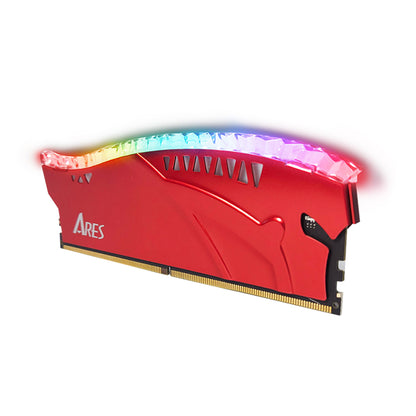 Memorija RAM Dato Ares Armor Lite, DDR5, RGB, 16GB, 7200Mhz, Crvena ARB16G5R72