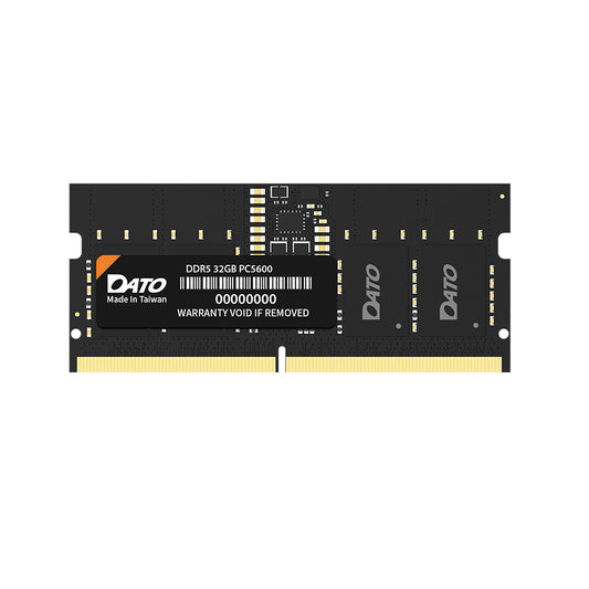 Memorija RAM Dato, DDR5, 8GB, 5600Mhz, Crna DT8G5DS56