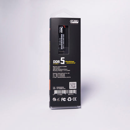 Memorija RAM Dato, DDR5, 8GB, 5600Mhz, Crna DT8G5DU56