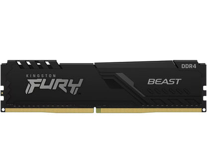 Memorija RAM Kingston Fury Beast, DDR4, 8GB, 3200Mhz KF432C16BB/8