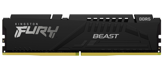 Kingston Fury Beast RAM memorija, DDR5, 8GB, 5600Mhz, Obnovljena KF556C40BB-8