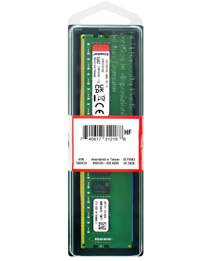 Memorija RAM Kingston ValueRAM, DDR5, 8GB, 5600MHz KVR56U46BS6-8