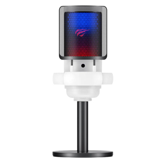 Kardioidni mikrofon HAVIT GK50, RGB, USB-C, 1.8m, Crni