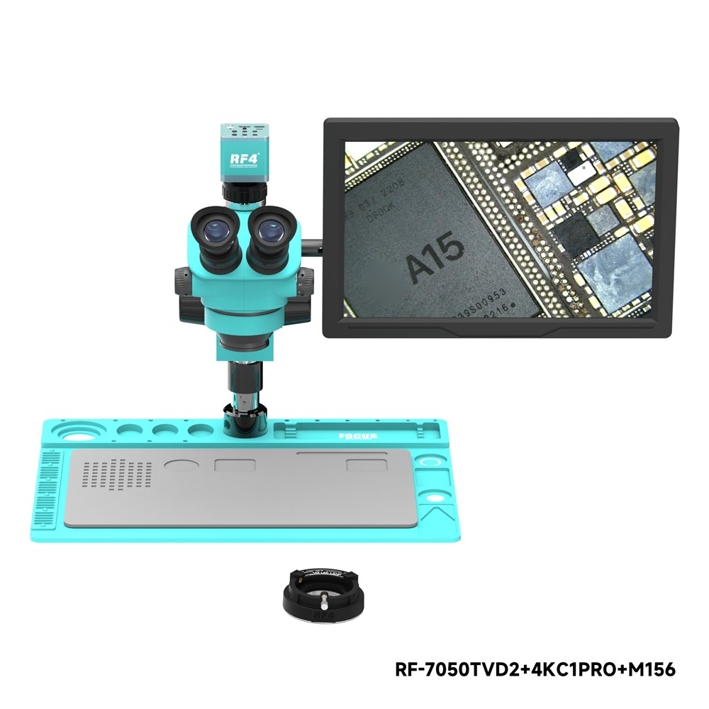 Mikroskop s monitorom i kamerom RF4 RF-7050TVD2 + 4KC1PRO + M156