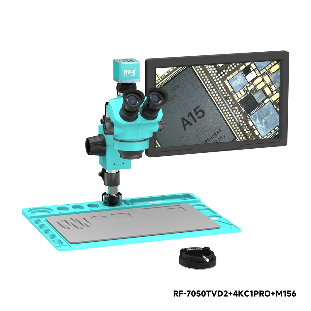 Mikroskop s monitorom i kamerom RF4 RF-7050TVD2 + 4KC1PRO + M156