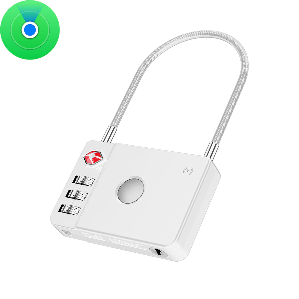 MiLi SmartTag MiLock Luggage za iOS Series, Bijela HD-P16-L