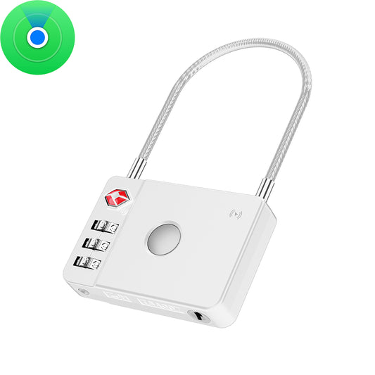 MiLi SmartTag MiLock Luggage za iOS Series, Bijela HD-P16-L