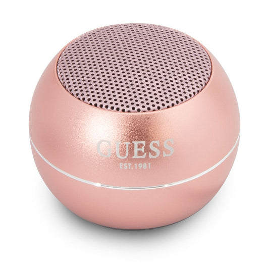 Prijenosni Bluetooth zvučnik Guess, 3W, Roza